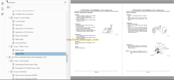 Hitachi ZW30 ZW40 ZW50 Wheel Loader Technical and Workshop Manual