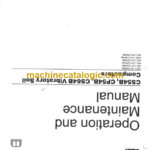 CAT CS54B CP54B CS64B Vibratory Soil Compactor Operation and Maintenance Manual