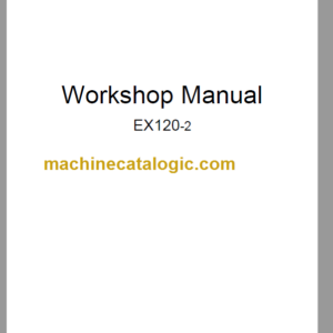 Hitachi EX120-2 Workshop Manual