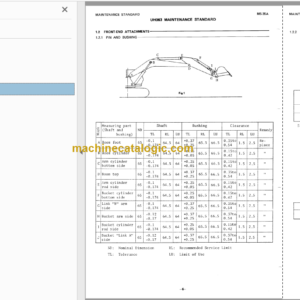 Hitachi UH063 Service Manual