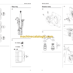 Kubota Overhauling instruction of 155 205 305 Workshop Manual