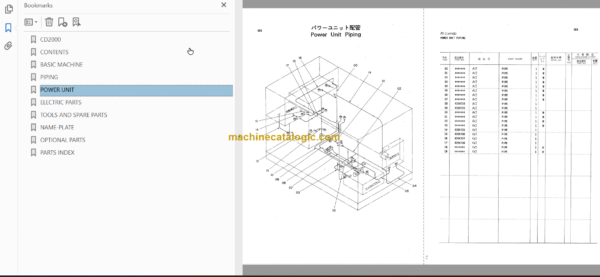 CD2000 Full Parts Catalog