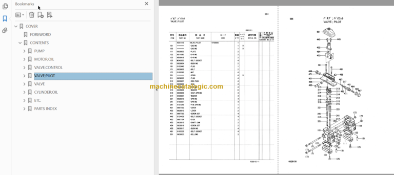 MX6515B Full Parts Catalog