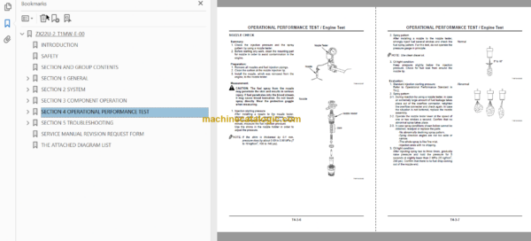 Hitachi ZX22U-2 Hydraulic Excavator Technical and Workshop Manual