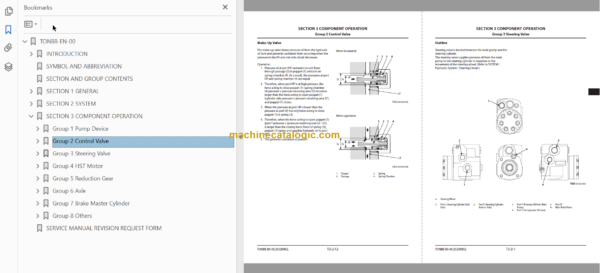 Hitachi ZW30-5B Wheel Loader Technical and Workshop Manual