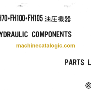 Hitachi FH70 FH100 FH105 Inner Parts Catalog