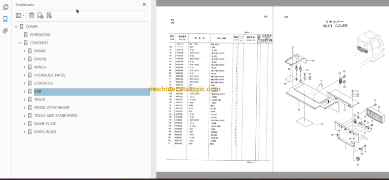 MX6515B Full Parts Catalog