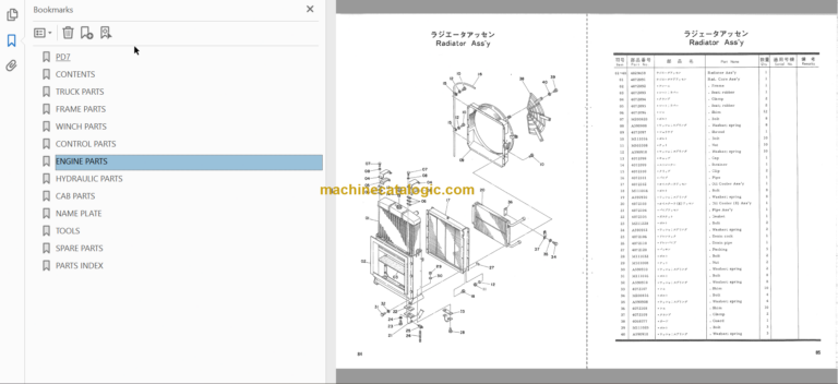 PD7 Full Parts Catalog