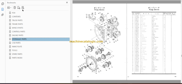 PD9 Full Parts Catalog