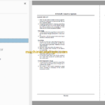 Hitachi ZX22U-2 Hydraulic Excavator Technical and Workshop Manual