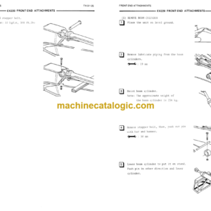 Hitachi EX220 Service Manual