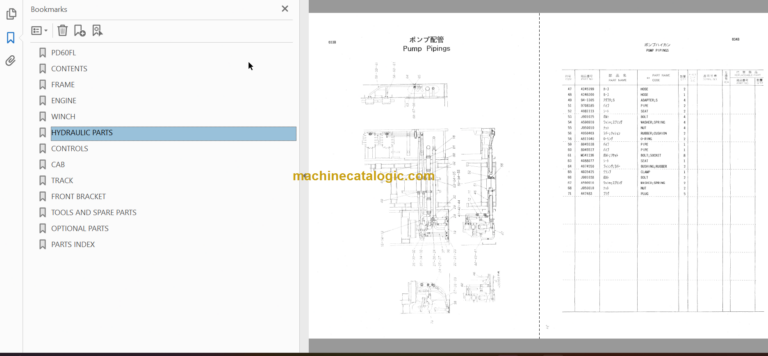 PD60FL Full Parts Catalog