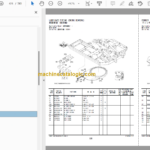 Hitachi ZX150W-7 Wheeled Excavator Parts Catalog & Equipment Components Parts Catalog