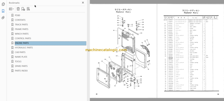 PD80 Full Parts Catalog