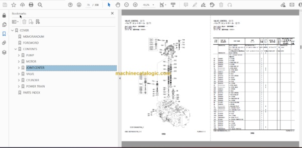 Hitachi ZX150W-7 Wheeled Excavator Parts Catalog & Equipment Components Parts Catalog