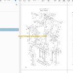 PD100 Pile Driver Full Parts Catalog
