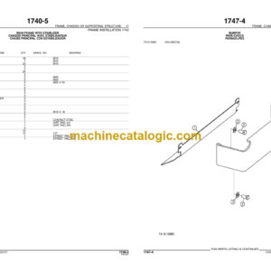 John Deere 315SJ BACKHOE LOADER Parts Catalog