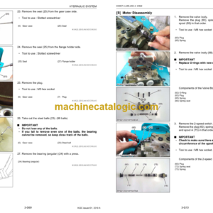 Kubota KX057-4 U55 U55-4 Excavator Workshop Manual