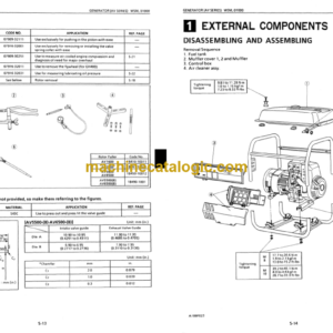 Kubota AV16-38-55-65 Workshop Manual