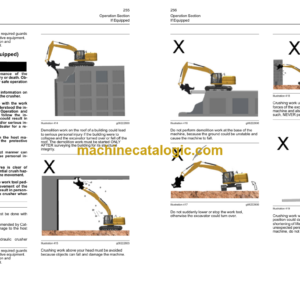 CAT 313 Excavator Operation and Maintenance manual