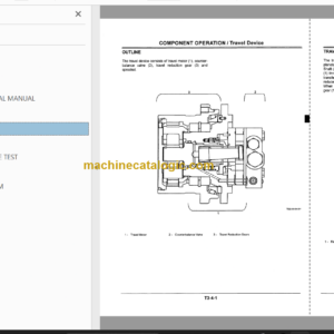 Hitachi EX8-2B Excavator Technical and Workshop Manual