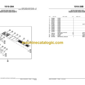 John Deere 850DLC EXCAVATOR Parts Catalog