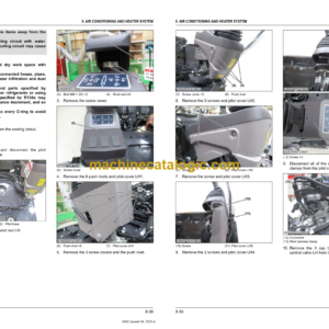 Kubota KX060-5 Excavator Workshop Manual