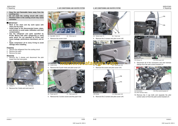 Kubota KX060-5 Excavator Workshop Manual