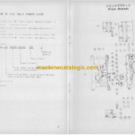 Hitachi PD9-60S Direct Coupled Type Pile Driver Parts Catalog