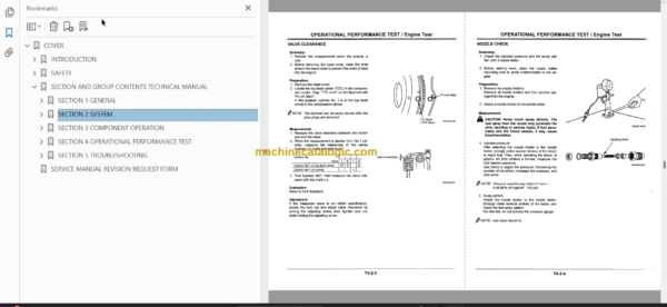 Hitachi EX8-2B Excavator Technical and Workshop Manual