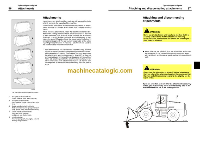 Volvo L90D L120D Operators Manual