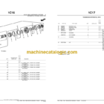 John Deere 770B 770BH 772B 772BH MOTOR GRADERS Parts Catalog