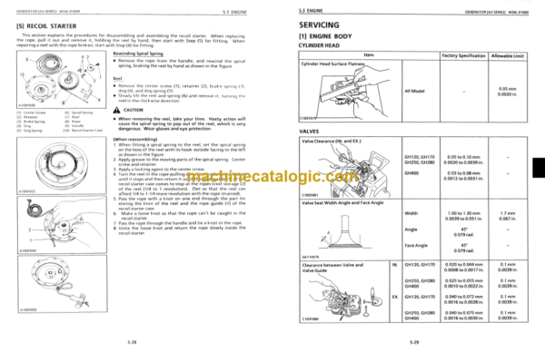 Kubota AV16-38-55-65 Workshop Manual