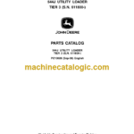 John Deere 544J UTILITY LOADER TIER 3 (S.N. 611800-) Parts Catalog