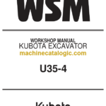 Kubota SVL95-2s Compact Tracker Loader Workshop Manual