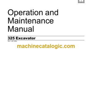 CAT 325 Excavator Operation and Maintenance Manual