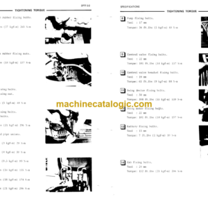 Hitachi EX120 Service Manual