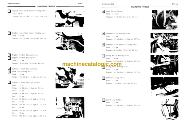 Hitachi EX120 Service Manual