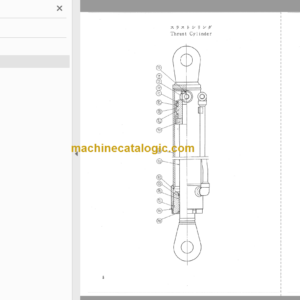 PD80 Hydraulic Earth Drill Parts Catalog