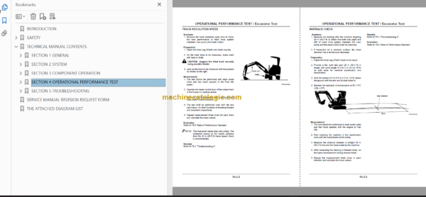 Hitachi EX17U Technical and Workshop Manual