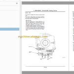 Hitachi ZX27U-2 ZX30U-2 ZX35U-2 Excavator Technical and Workshop Manual