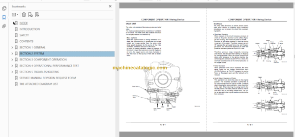 Hitachi ZX27U-2 ZX30U-2 ZX35U-2 Excavator Technical and Workshop Manual