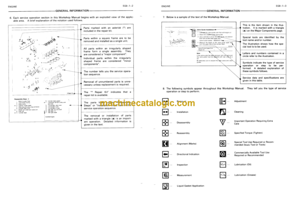 Hitachi EX120 Service Manual