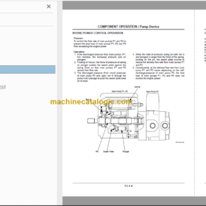 Hitachi EX17U Technical and Workshop Manual