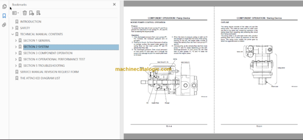 Hitachi EX17U Technical and Workshop Manual