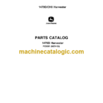 John Deere 1470D Harvester Parts Catalog