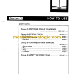 Hitachi EX150 Service Manual