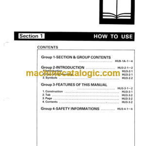 Hitachi EX150 Service Manual