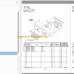 Hitachi ZX175W-7 Wheeled Excavator Parts Catalog & Equipment Components Parts Catalog