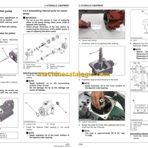 Kubota SVL95-2s Compact Tracker Loader Workshop Manual